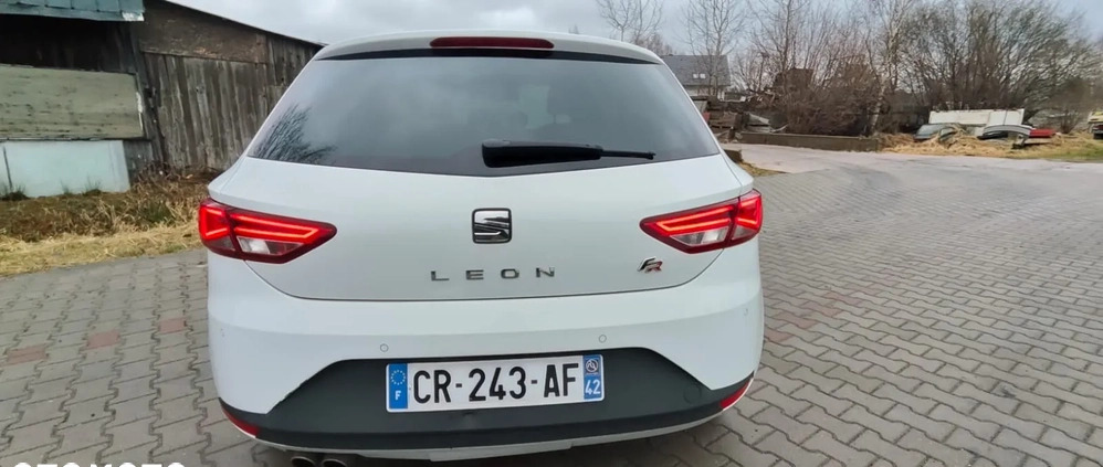 Seat Leon cena 21900 przebieg: 153000, rok produkcji 2013 z Warszawa małe 79